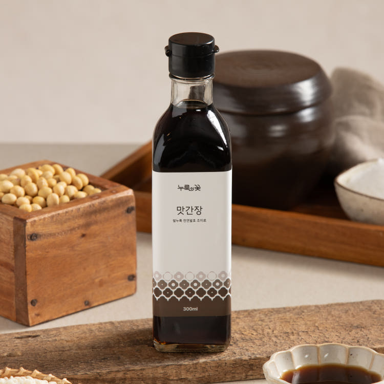 누룩의꽃 맛간장과 원재료